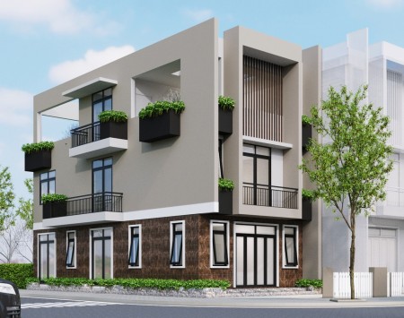 Bán nhà nguyên căn 1 trệt, 2 lầu đúc kiên cố ven Cần Thơ, sổ hoàn công