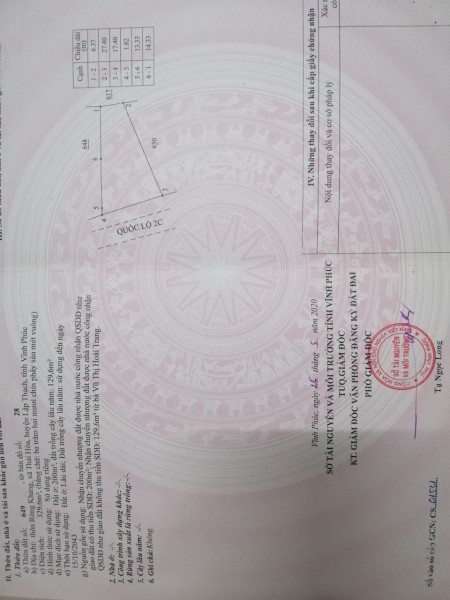 Chính Chủ Cần Bán Lô Đất Tặng Nhà Cấp 4 Mặt Tiền Có Vị Trí Cực Đẹp Tại Xã Thái Hòa