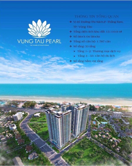 Căn hộ cao cấp Vũng Tàu Peal, ngay trung tâm tp Vũng Tàu, lh 0963641518