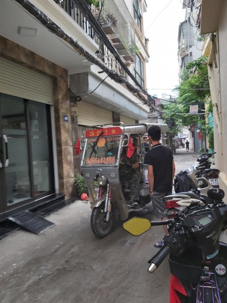 Nhà phố Tôn Đức Thắng ô tô đổ cửa kinh doanh online dt khung, mt rộng giá 2.95 tỷ