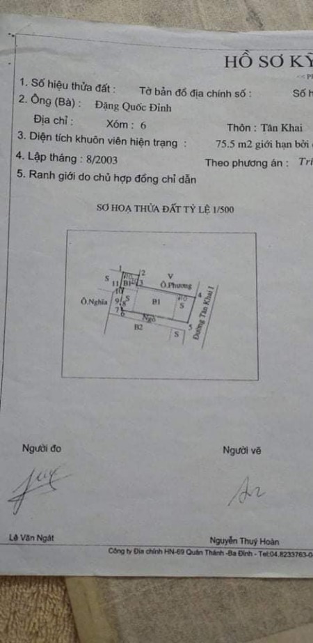 Bán gấp chính chủ thanh khoản nhanh nhà 75.5m2 Lĩnh Nam, Hoàng Mai, Ha Nội