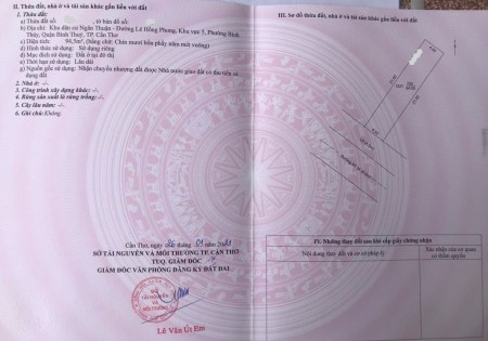 Bán nhanh nền đối diện trường học giá rẻ, đầy đủ tiện tích, đô thị cao cấp