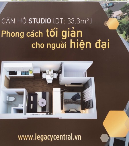 Bán căn hộ chung cư Legacy Central sở hữu căn hộ tại thành phố Thuận An, lhcc