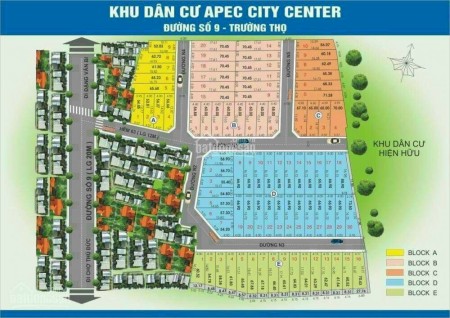 Chủ cần Bán lô đất đẹp KDC APEC CITY, đường số 9 phường Trường Thọ, TP Thủ Đức, HCM