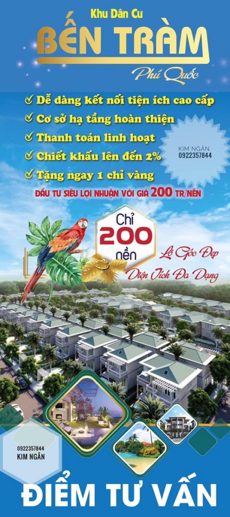 Đầu tư đất nền ngay chỉ với 200 triệu tại Phú Quốc, chiết khấu tốt cho khách hàng