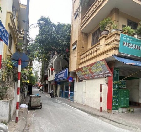 Bán nhà phố Yên Lãng, dt 59m2, mt 3.6m, ô tô kinh doanh, giá 5.8 tỷ, số đỏ cất két