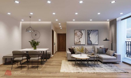 Cho thuê căn hộ ở CC Ecohome 3 Tân Xuân Xuân Đỉnh DT 80m2 3PN đã full đồ. Giá 7 triệu