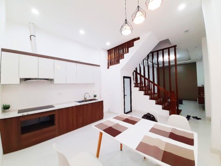 Bán nhà đẹp mới xây nội thất cao cấp Hồ Tùng Mậu, dtsd 46m2, đúc 4 tầng giá bán 4,3 tỷ
