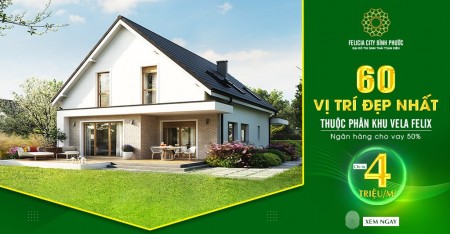 Felicia City đại đô thị sinh thái toàn diện tại Bình Phước giá chỉ từ 4tr đồng