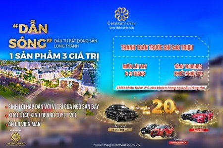 Bán nhà phố leìn kề tại dự án Century City pháp lý hoàn thiện, thi công hạ tầng thần tốc