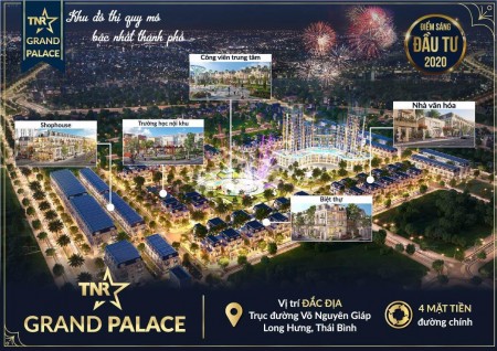 Dự án TNR Thái Bình - KĐT thông minh đẳng cấp nhất tp Thái Bình, lh 078 595 8686