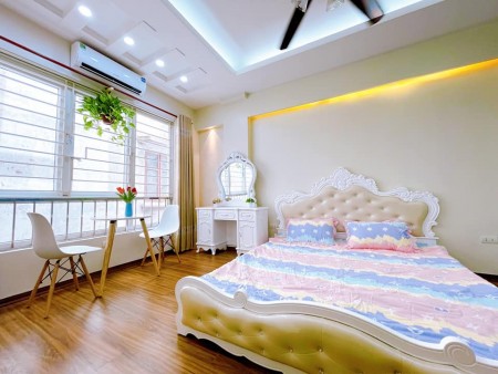 Bán chung cư mini Trung Kính, Cầu Giấy, dt 50m2, 9 phòng full nội thất, giá 45tr/tháng
