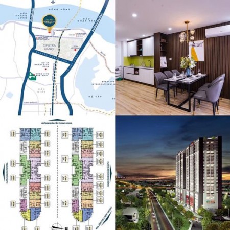 Bán căn hộ suất ngoại giao duy nhất 2PN tại chung cư Tây Hồ River view, giá chủ đầu tư