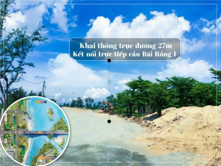 01 suất ngoại giao đất nền ven sông cổ cò giai đoạn 1 giá gốc từ chủ đầu tư, sổ sẵn