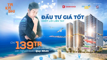 Takashi Ocean Suites , Căn Hộ Thương Mại Ven biển chỉ với 35tr/m2, Cơ hội trong tay - Gọi ngay 093.1996.676