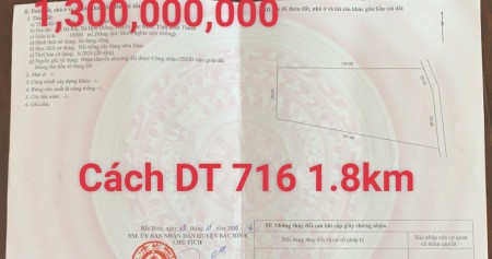Bán 10,000m2 đất nông nghiệp hoà thắng giá mùa dịch 1,3 tỷ tặng đến 10 chỉ Lh 0938677909