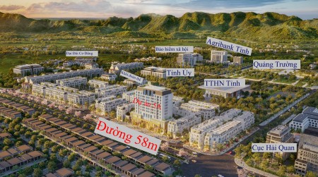 Bán nhà quang trường km5 tp Cao Bằng, sổ đỏ sẵn ã có quy hoạch 1/500