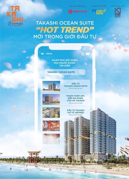 Chỉ cần 139 triệu là có thể sở hữu căn hộ du lịch biển mang phong cách Nhật ở eo biển Kỳ Co