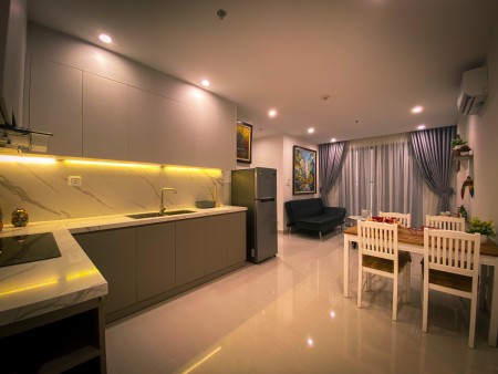 Cần Bán Gấp Căn Hộ Vinhomes Ocean Park 3 Phòng Ngủ, không gian bếp nhỏ xinh