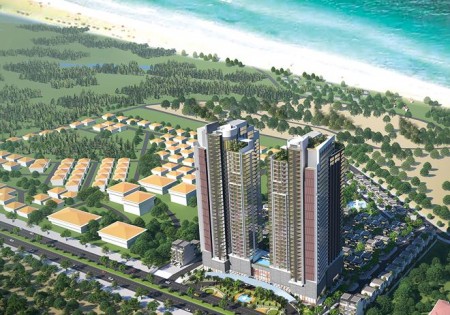 Căn hộ The Seahara Phan Thiết cao 37 tầng. Sổ hồng lâu dài, tiện ích đủ