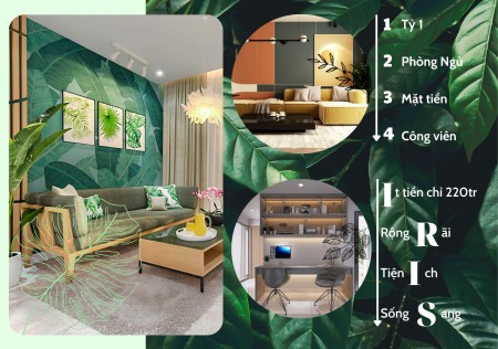 Parkview Iris Tower căn hộ sống Xanh sạch chuẩn Singapore, giá bao tốt thị trường