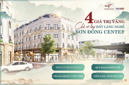 Chính chủ cần bán căn căn ngoại giao duy nhất liền kề lộ giới 11m Sơn Đồng Song Phương Hà Nội