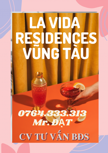 Bán gấp nhà phố LK dự án Lavida Vũng Tàu, ký chủ đầu tư, căn góc,hướng Đông Nam. LH: 0764.333.313