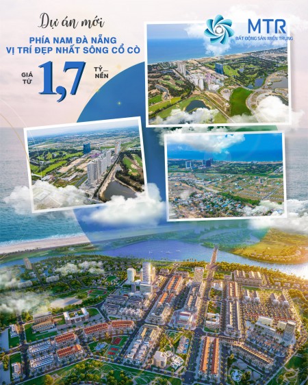Đất Nam Đà Nẵng sát khu FPT, One World giá bán chỉ 1.7 tỷ, hỗ trợ thanh toán