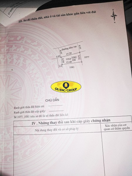 Chính chủ bán nhanh lô đất góc 2 mặt tiền giá đầu tư chỉ 2xx, sổ sẵn bàn giao ngay
