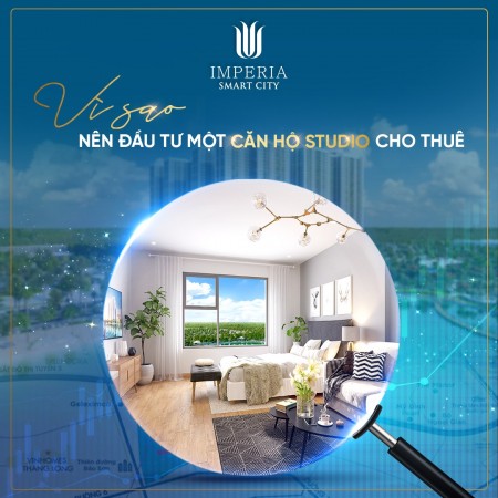 Chưa đầy 300tr, sở hữu ngay căn hộ Studio chung cư Imperia Smart city, cho thuê sinh dòng tiền ổn định