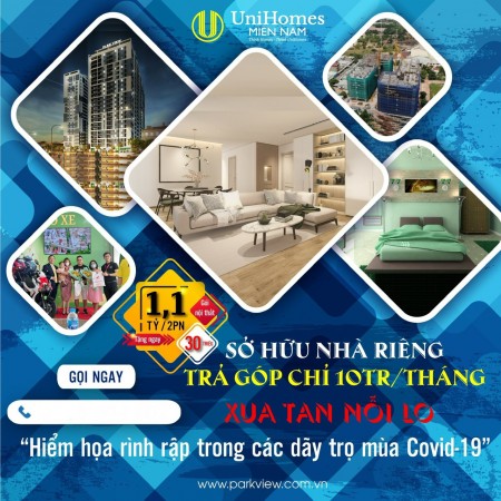 Mua nhà trả góp Bình Dương, Thanh toán chỉ 260 triệu nhận nhà, trả góp 0 đồng trong 12 tháng