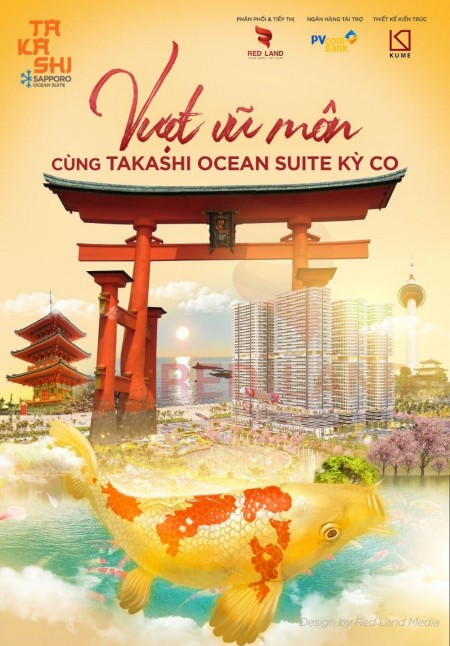 Khám phá căn hộ nghỉ dưỡng cao cấp Takashi Ocean Suite, giá bán 30 triệu/m2