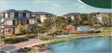 Bán biệt thự ngay nút giao cao tốc view sông giá 55tr/m2. Lh 0789.195.789