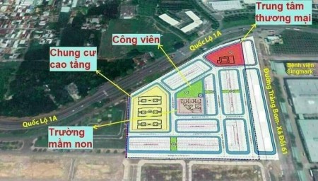 Bán đất Bàu Xéo giá chủ đầu tư, pháp lý quy hoạch 1/500 của tỉnh, sổ từng nền