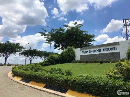 Chính chủ cần ra gấp lô đất ngay khu công nghiệp Visip 2 mở rộng, giá bán thoả thuận