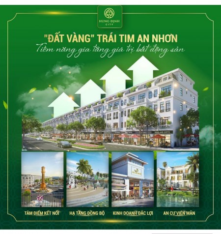 Đất nền sổ đỏ trung tâm An Nhơn, pháp lí chính chủ, thổ cư 100%, bàn giao ngay