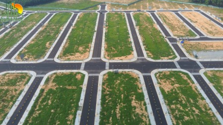 Khu nhà ở Bình Mỹ đối diện kcn Visip2 giá đầu tư full thổ cư, sổ hồng riêng từng nền
