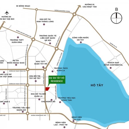 Bán căn hộ 3PN/4,2 tỷ full nội thất Tây Hồ Residence chiết khấu 3,5% 50tr hoặc vay LS 0%
