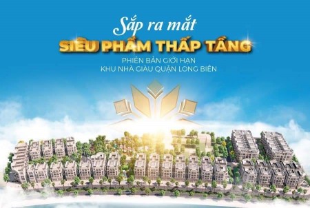 Biệt thự thấp tầng siêu phẩm, đối diện Vinhomes Riverside The Hamony, đầu tư cực tốt