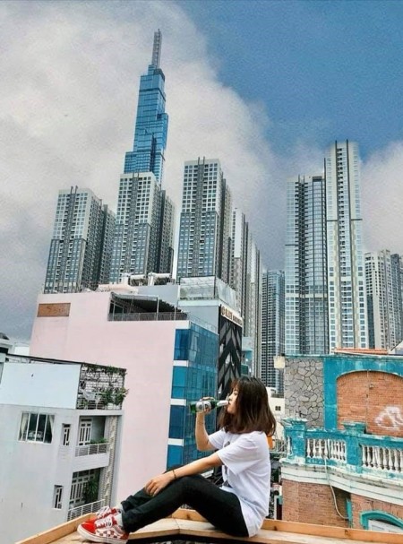 Bán nhà hàng xóm Landmark Võ Duy Ninh, phường 22 Quận Bình Thạnh, tiện xây mới, giá 2.6 tỷ