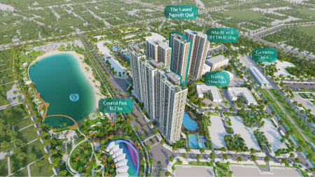 Bán cắt lỗ căn hộ vị trí đẹp nhất Vinhomes Smart City view hồ điều hòa, vị trí trung tâm