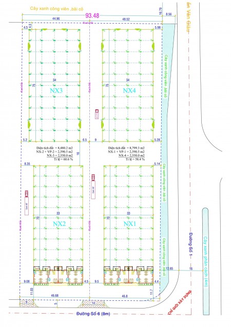 Cho thuê kho diện tích sử dụng 4420m2 khu dân cư Tân Đô Đức Hoà Hạ, Long An