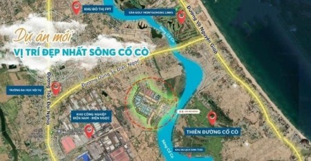 Đầu tư đất nền view sông Cổ Cò mùa dịch khả năng sinh lời cao giá chỉ 350 triệu