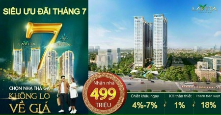 Chiết khấu ngay 26% khi mua căn hộ liền kề Aeon Mall Bình Sương, cc Lavita Thuận An