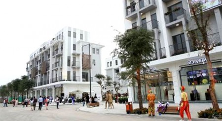 Bán shophouse phố đi bộ The Manor Nguyễn Xiển giá 26 tỷ, mặt tiền 5m, lhcc