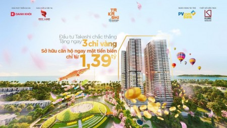 Căn hộ Takashi Ocean Suite Kỳ Co Quy Nhơn Bình Định, giá bán thoả thuận
