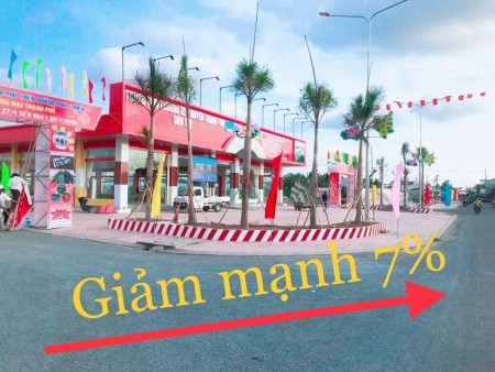 Bán giá sốc chỉ với 200 triệu sở hữu ngay đất nền mặt tiền chợ, sổ hồng riêng từng nền