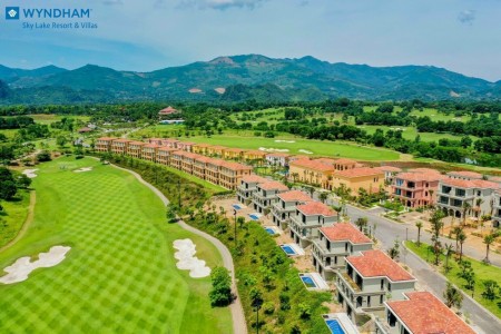 Biệt thự ven Đô Hà Nội Wyndham Sky Lake Villas quần thể sân golf top 3 Việt Nam