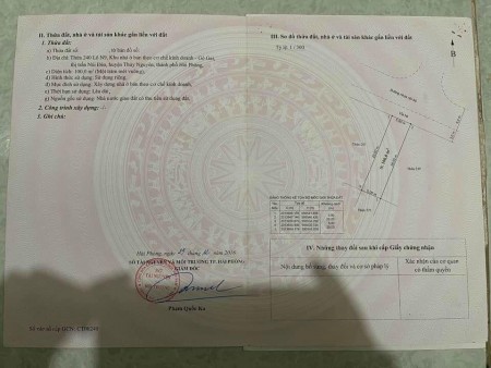 Bán lô 240 N9 khu đô thị Gò Gai, Núi Đèo, Thủy Nguyên, Hải Phòng, giá bán 2.25 tỷ