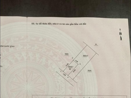 Bán đất hợp kinh doanh nhựa 10m vỉa hè nhỉnh 2 tỷ, Cổ Linh, Long Biên, sổ đẹp